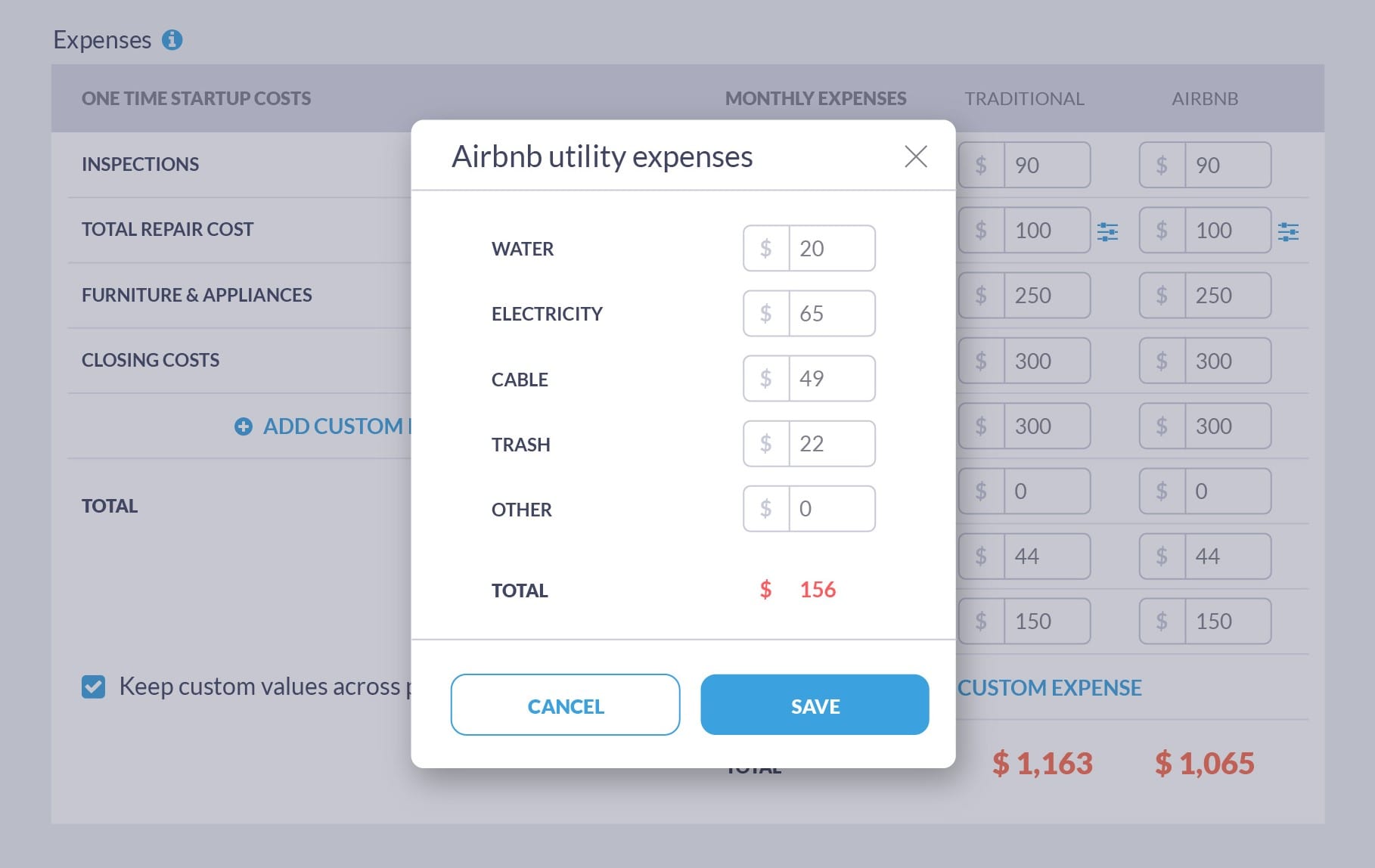 Use the Airbnb Profit Calculator in the vacation rental industry 