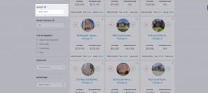 how to buy multiple rental properties? Set the budget filter on the property finder