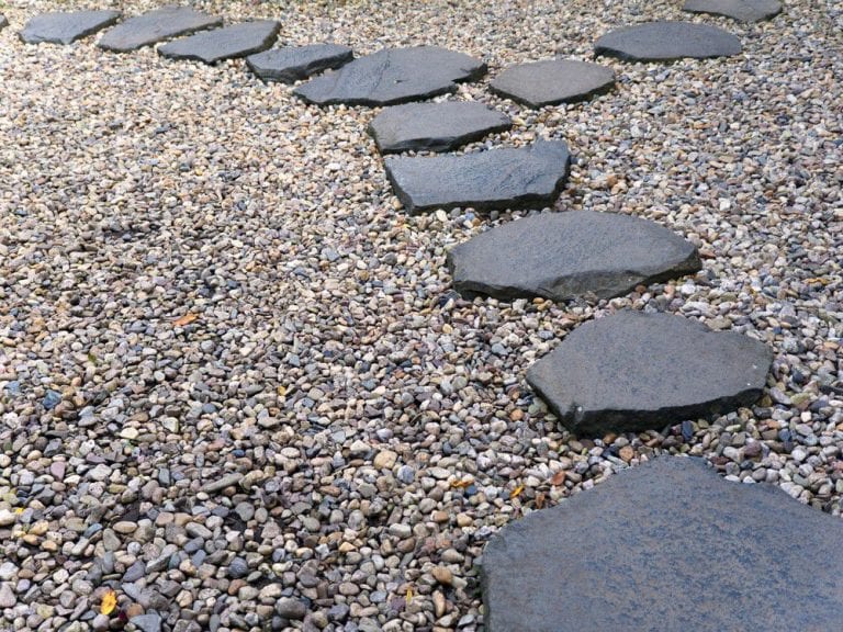 the gravel in your landscape can be used to improve security