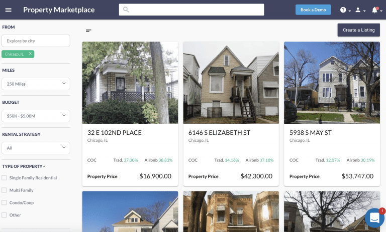 mls access alternative: Mashvisor Property Marketplace