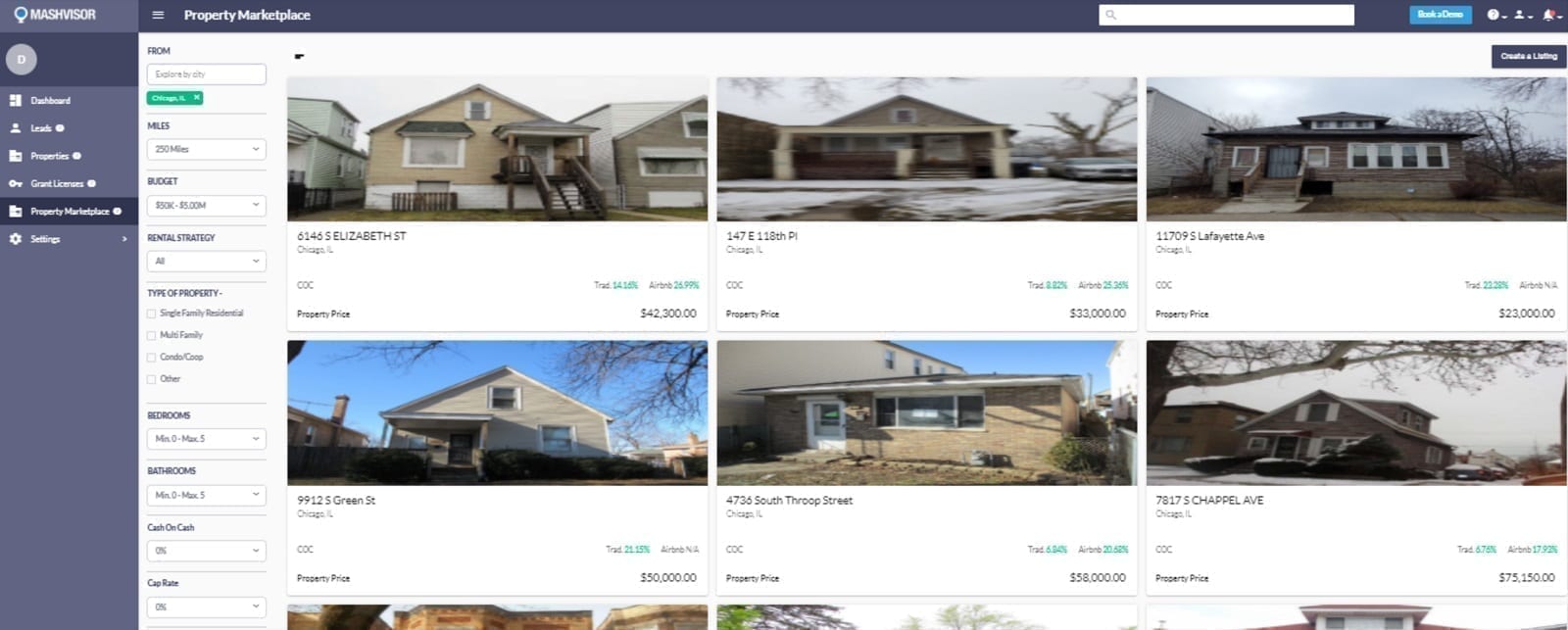 Find Off Market Properties Investment Software Mashvisor