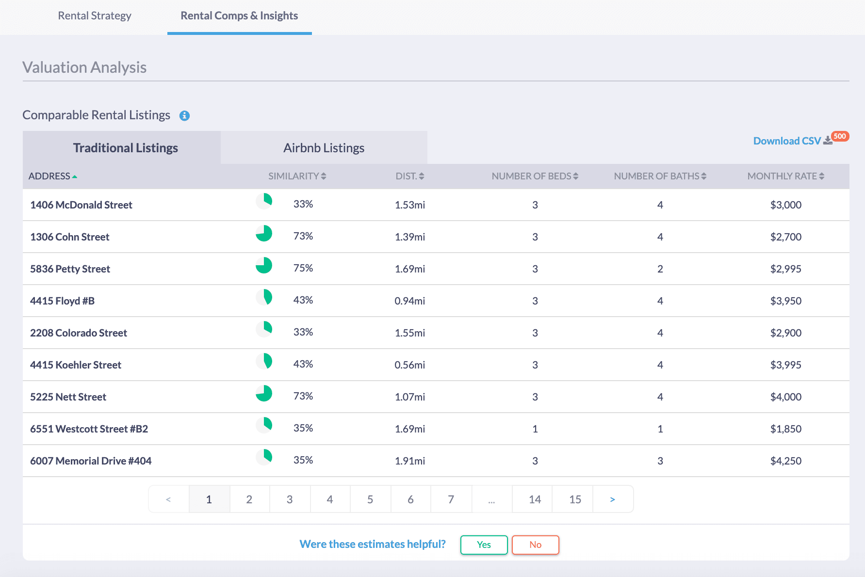 How to Find Rental Comps Using Mashvisor Mashvisor