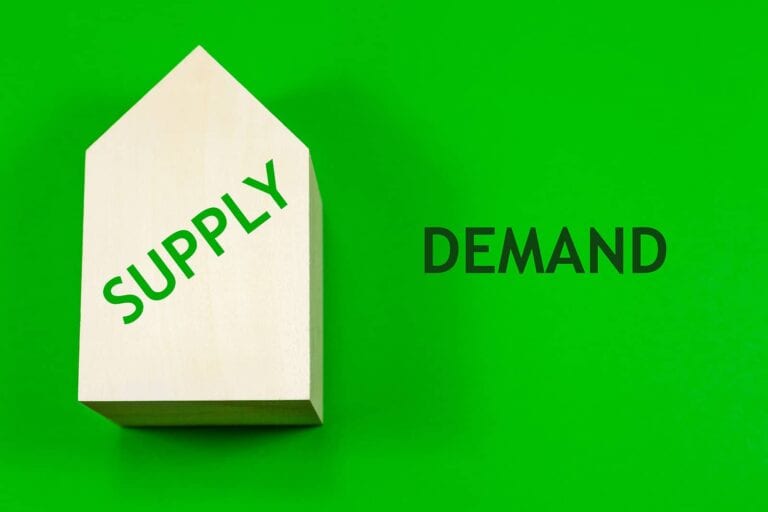 house prices and supply vs demand