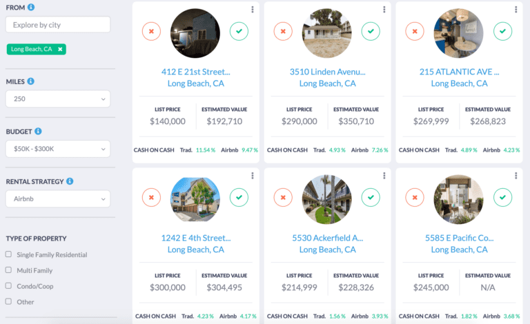 affordable Airbnb Long Beach properties