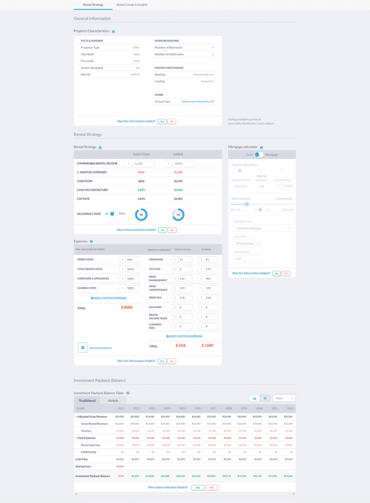 Airbnb Cap Rates by City 2021: Investment Property Analysis