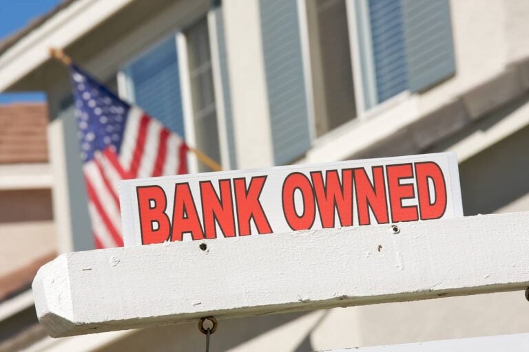 What are bank owned properties?