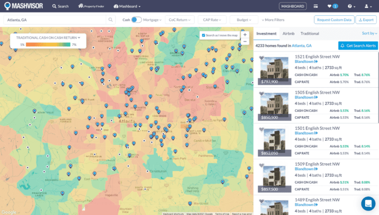 Zillow Homes for Sale: Real Estate Heatmap