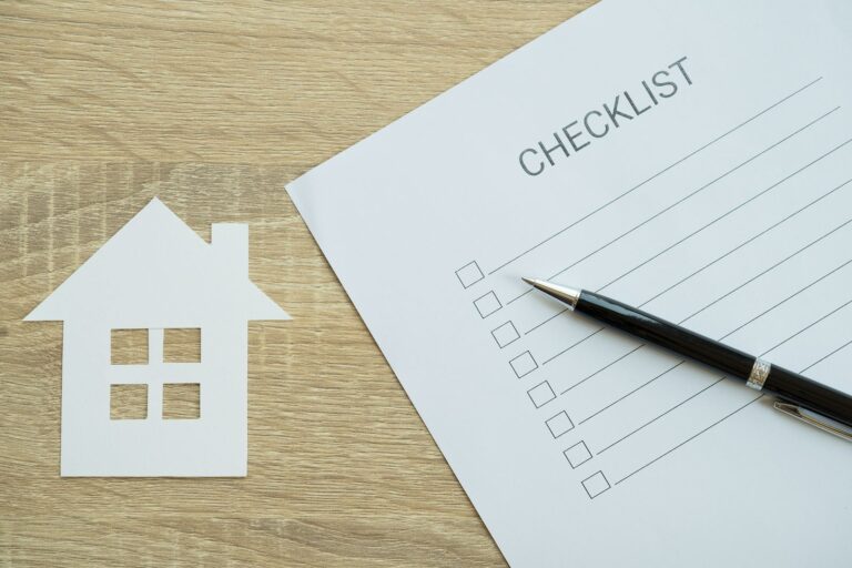 A checklist is the first step towards efficient property management