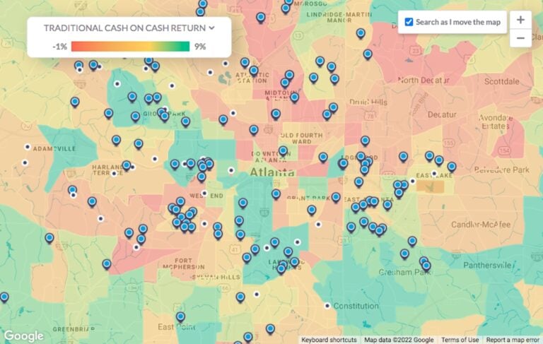 Do an Investment Property Analysis Using a Heatmap