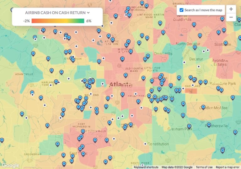 AirDNA Airbnb Calculator vs Mashvisor Real Estate Heatmap