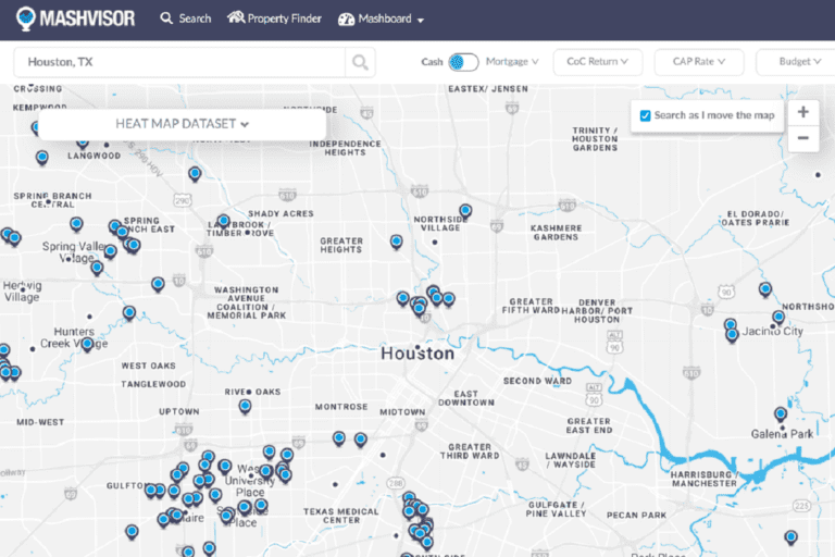 Flipping Houses in Houston - Heatmap