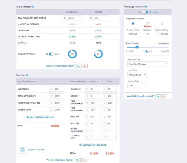 Real Estate Capital Gains Tax Calculator: Metric Breakdown of Potential Investment