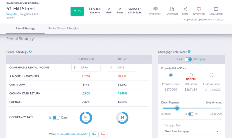 Buying a New York Vacation Home - Mashvisor's Real Estate Metrics