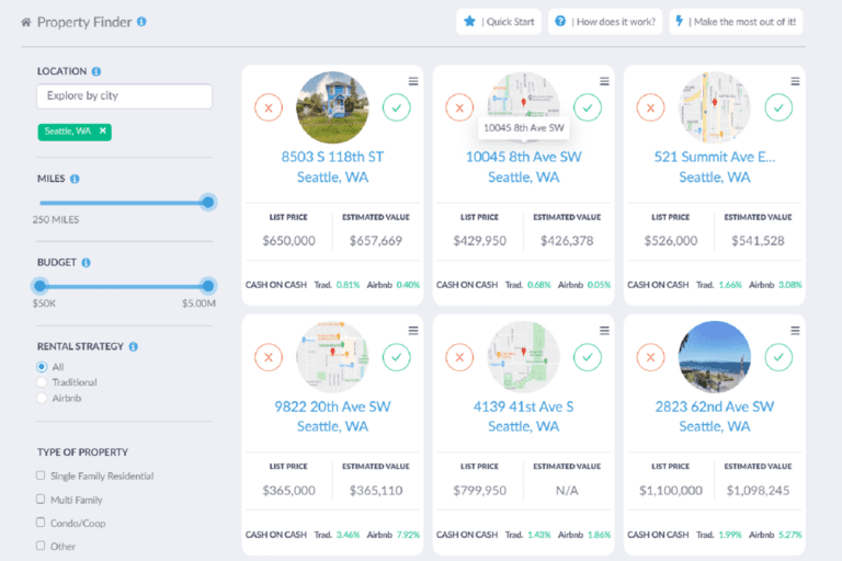 Cap Rate Calculator - Mashvisor's Property Finder Tool