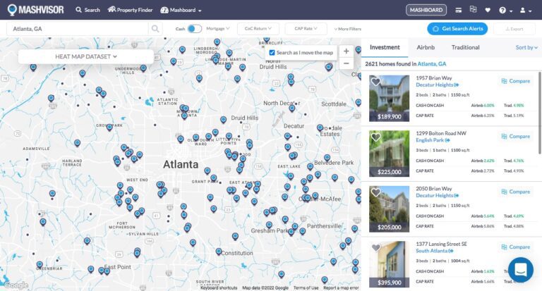 Figure Lending: Investment Property Search Using Mashvisor