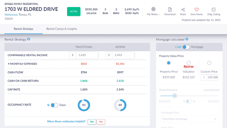 Cash Flow Formula - Mashvisor's Cash Flow Calculator