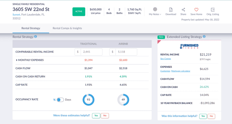 Real Estate Investors Near Me - Mashvisor's Rental Property Calculator