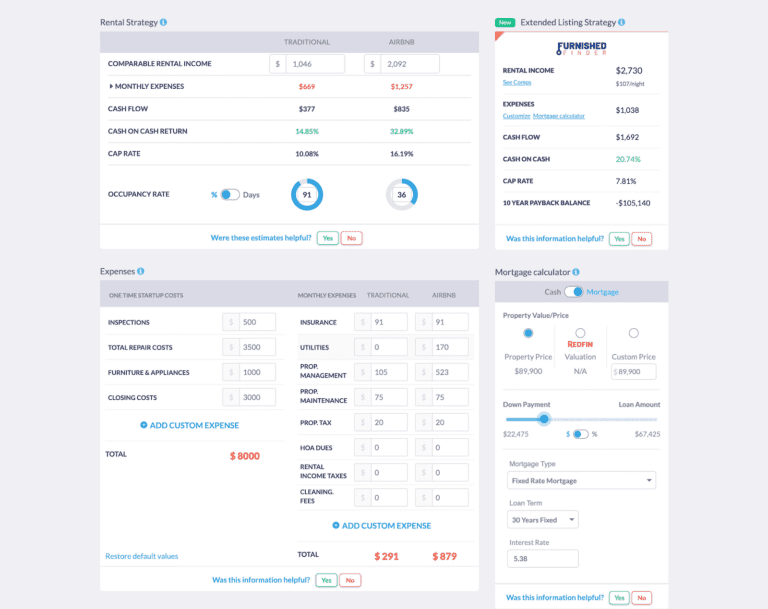 Mashvisor: A Better Alternative to Zillow Rent Calculator