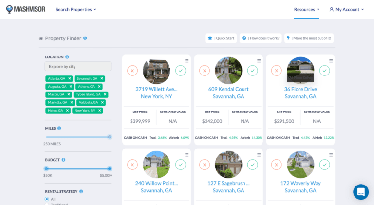 Investment Property Websites: Mashvisor's Rental Property Finder 2022