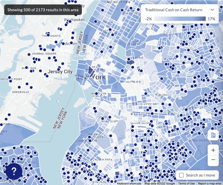 Real Estate App: Heatmap