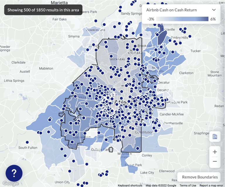 Airbnb Analytics Platform: Neighborhood Airbnb Heatmap