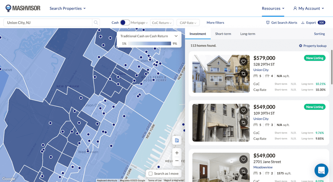 The Best Places to Buy Rental Property in NJ Mashvisor