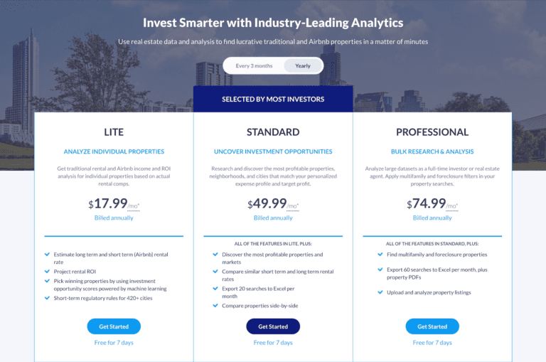 Mashvisor vs AirDNA Pricing: How Much Does Mashvisor Cost? 