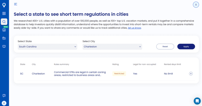 Best Airbnb Locations - Short-Term Regulations Page